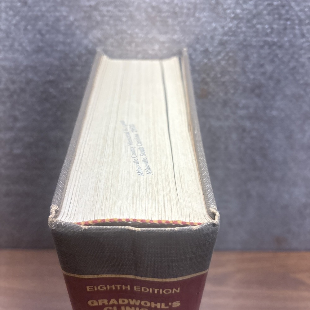 Clinical Laboratory Methods & Diagnosis, Gradwohl, 1980 Hardcover 8th Edition V1 - Picture 5 of 16
